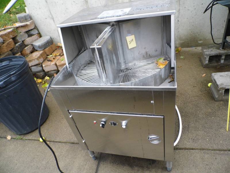 lot 204 image: ASQ Stainless Steel  Dish Washser
