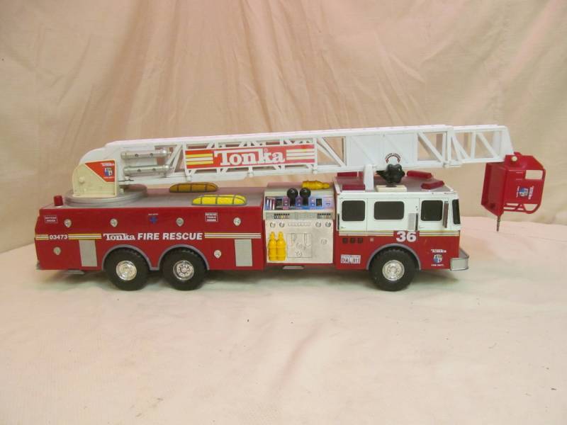 lot 2 image: Tonka Fire Trucks
