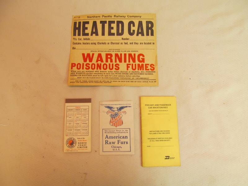 lot 23 image: Railroad memorabilia