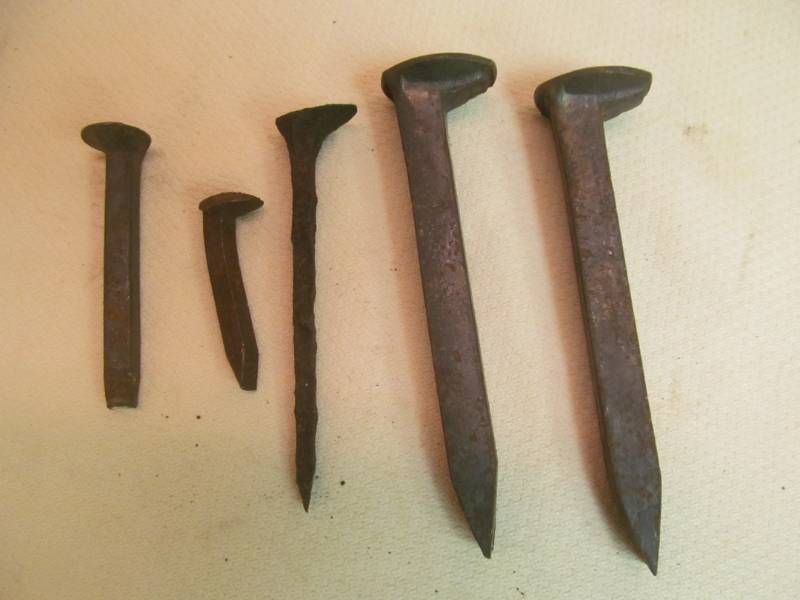 lot 103 image: Railroad spikes
