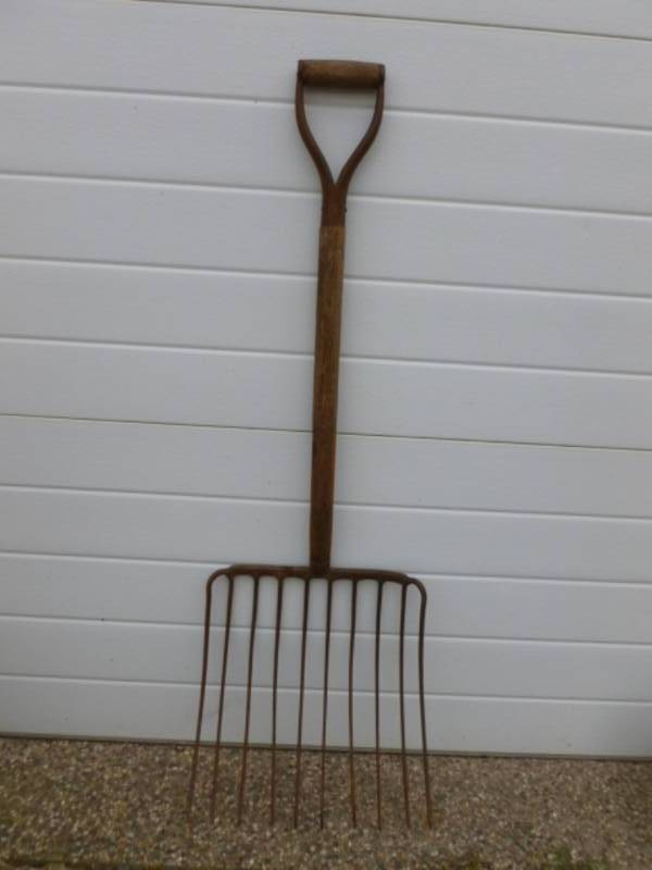 Vintage Silage Fork