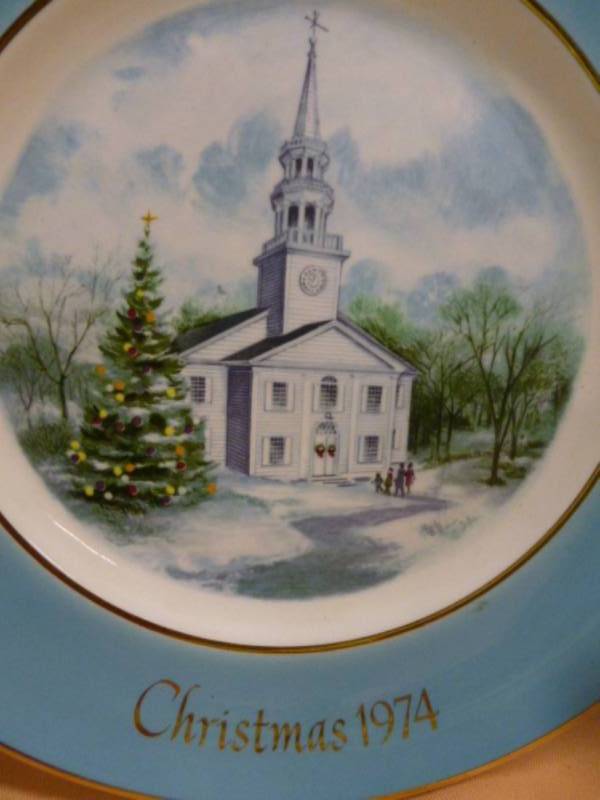 Vintage Plate Set