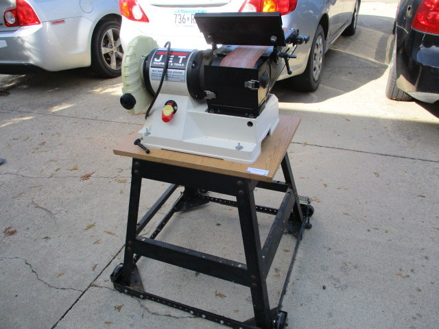lot 2 image: Jet BeltDisc Sander Grinder