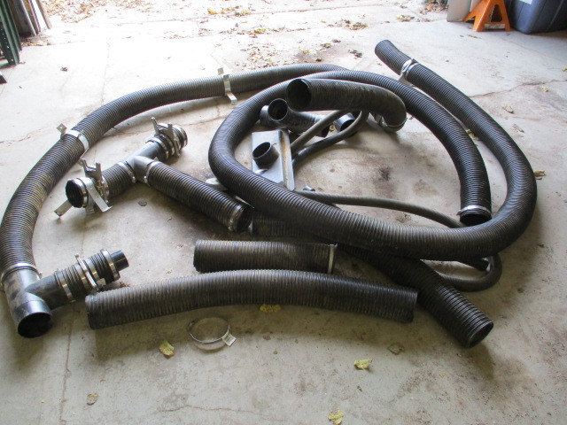 lot 60 image: Dust collector tubing