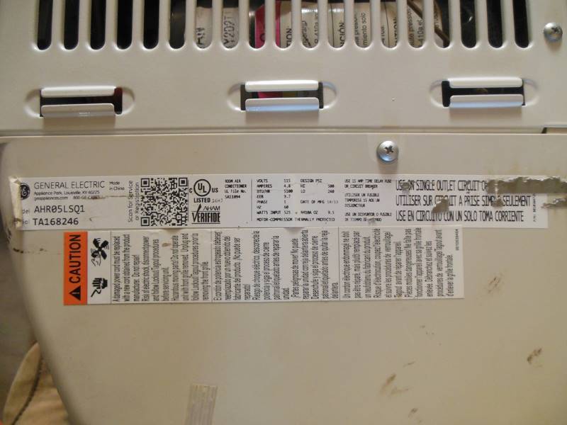 lot 248 image: Window Air Conditioner - Untested - Not from Small Engine Repair Shop