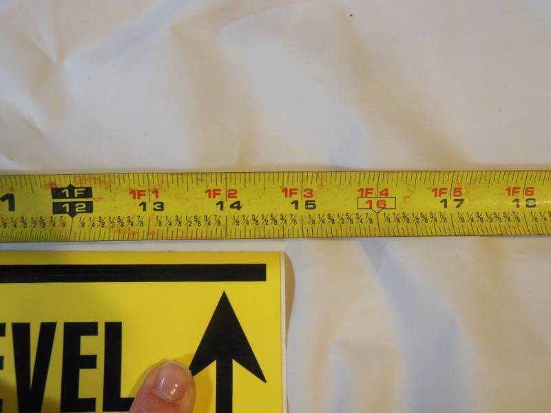 lot 258 image: Two Maximum Load Level Stickers