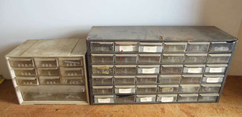 lot 55 image: Two Parts Boxes and Contents