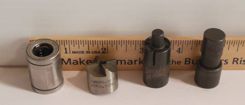 lot 109 image: THOMSON A81420SS Bearing, Ball Bushing and Unknown Items Marked  CA4005-SP HS.825x.247 PII, TRKA 716, and 72375 38 716 M10