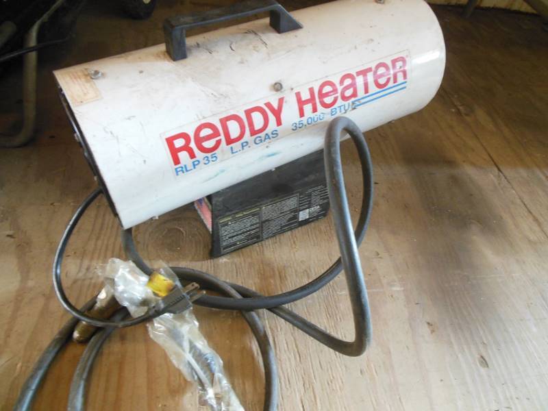 35,000 BTU RLP Reddy Heater - LP Gas (Tested - wouldn't fire - likely needs  BBQ style igniter) | Liquidation of Small Engine / Go Kart Repair u0026 Rebuild  Shop with Snap-On