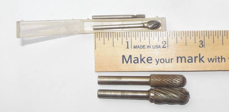 lot 211 image: Small Specialized Drill Bits of Some Sort - One in protective case