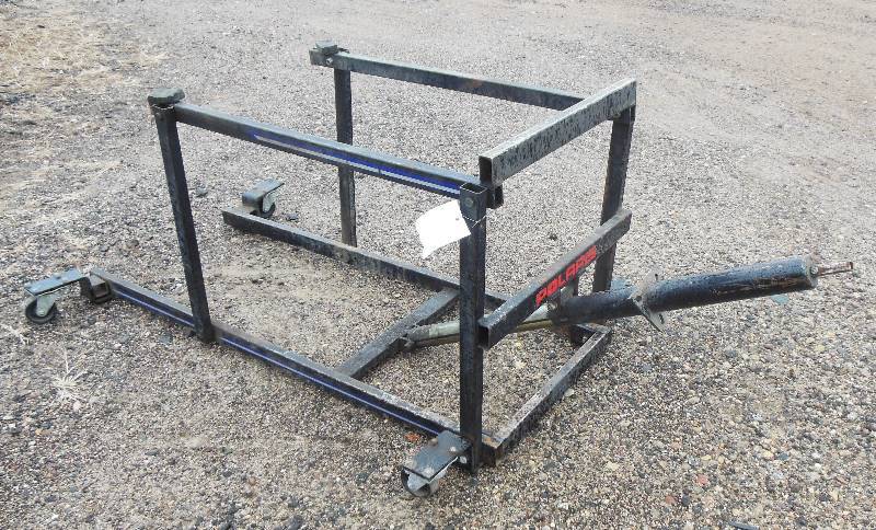 lot 174 image: NEW VIDEO OF LIFT Click on MORE IMAGES and scroll down - ALSO, SEE NEW NOTES (11-9) Lift for Snowmobile, Mower, Go Kart, etc.