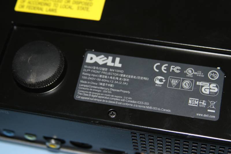 lot 22 image: Dell Ultra Portable Mobile-Series (Less than 3 Pounds) DLP Projector with HDMI Input