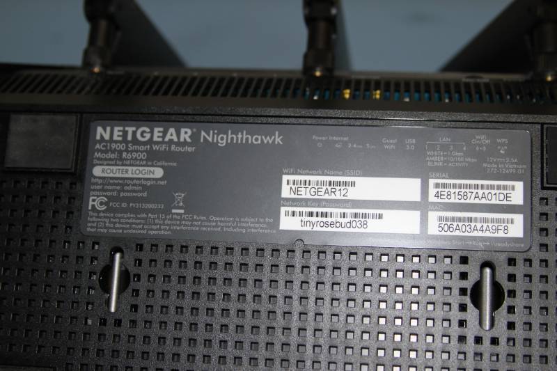 lot 28 image: Netgear NightHawk Dual-Band Cable Modem WiFi Computer Network Router