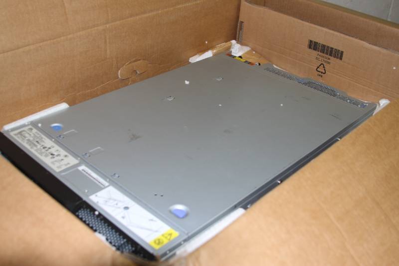 lot 71 image: IBM x3550 Ultra-Thin Rack-Optimized Computer Server with Intel Xeon