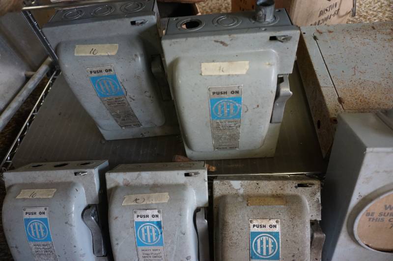 lot 52 image: Lot of Electrical Service Boxes