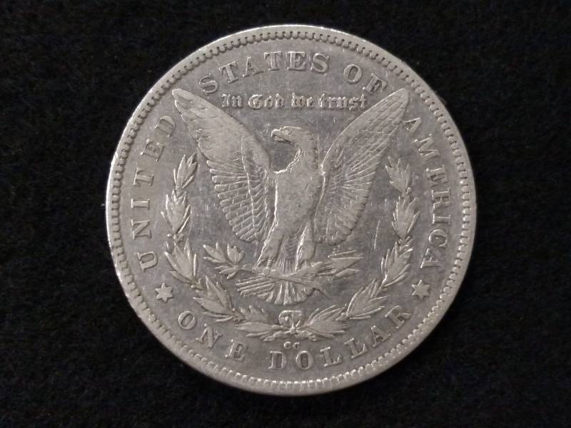 lot 7 image: 1878 CC Morgan Silver Dollar...