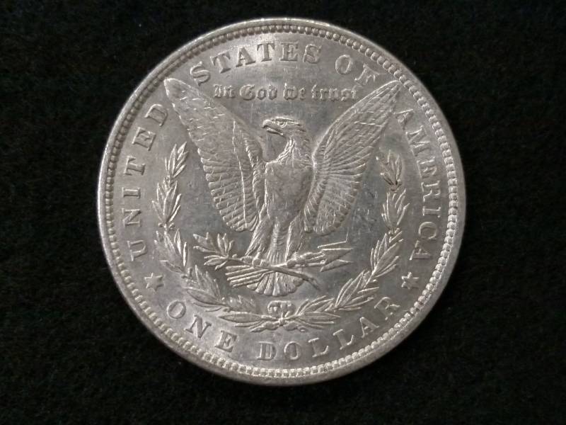 lot 8 image: 1879 High Grade Morgan Silver Dolla...