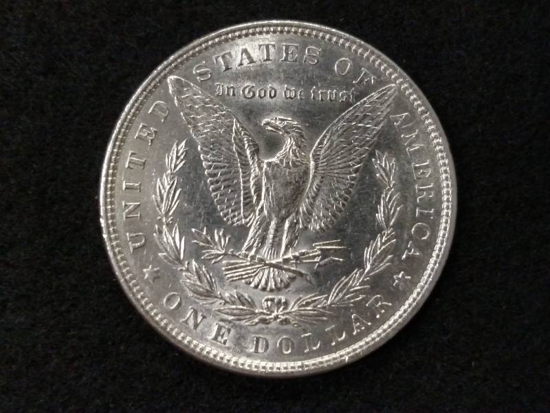 lot 14 image: 1882 High Grade Morgan Silver Dolla...