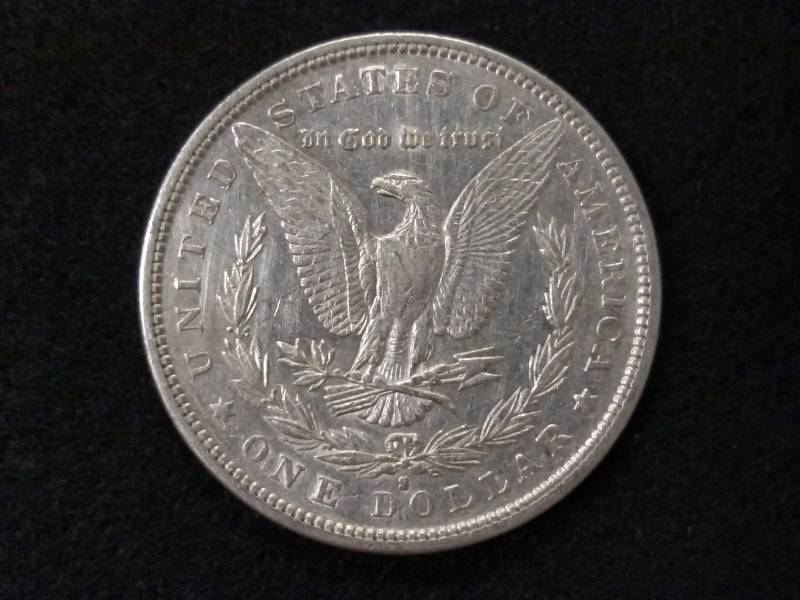 lot 16 image: 1882 S Morgan Silver Dollar...