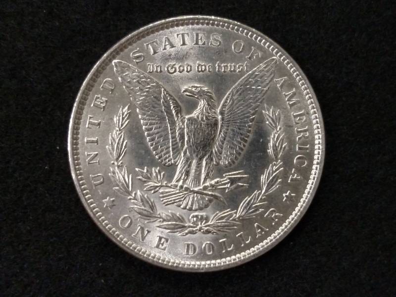 lot 21 image: 1886 High Grade Morgan Silver Dolla...
