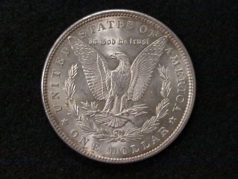 lot 23 image: 1889 High Grade Morgan Silver Dolla...
