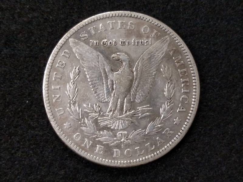 lot 32 image: 1896 S Morgan Silver Dollar, Semi K...