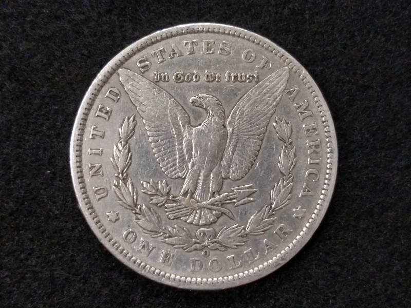 lot 37 image: 1900 O Morgan Silver Dollar...