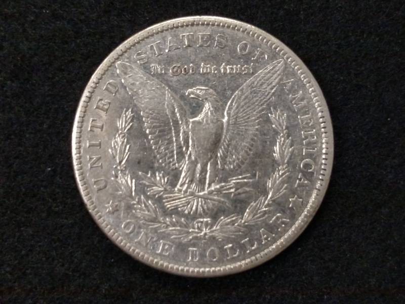 lot 38 image: 1900 S Morgan Silver Dollar...