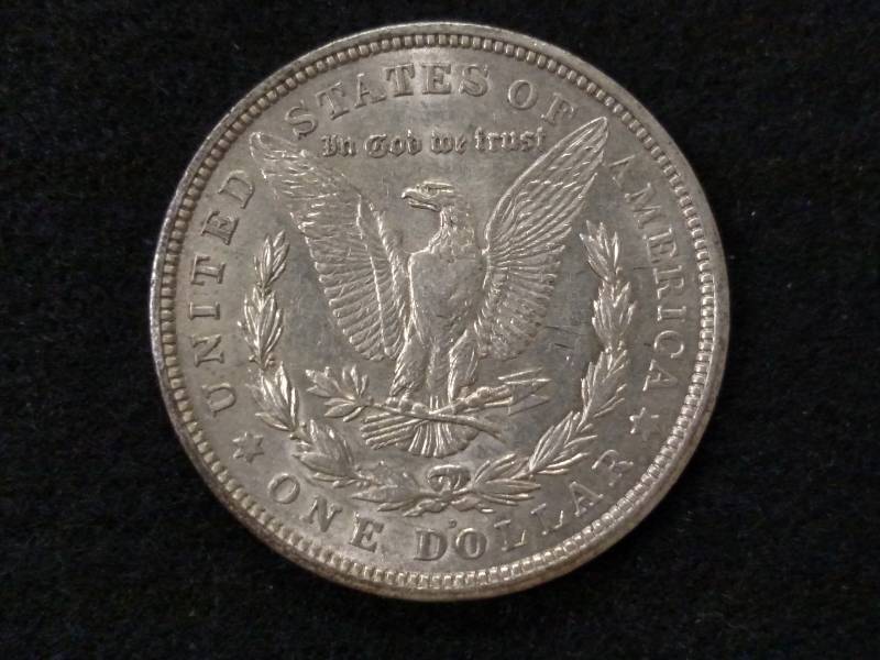 lot 47 image: 1921 D Morgan Silver Dollar...