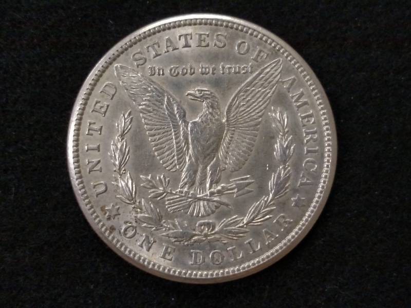 lot 51 image: 1921 S Morgan Silver Dollar...