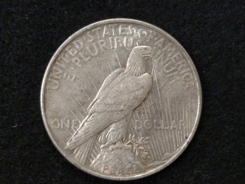 lot 55 image: 1922 Peace Silver Dollar...