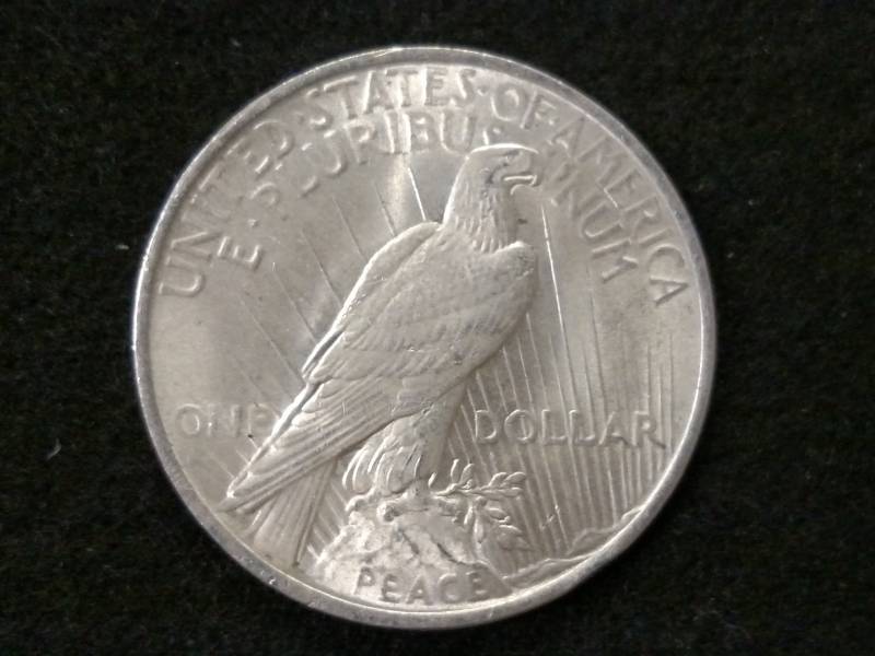lot 58 image: 1922 Peace Silver Dollar...