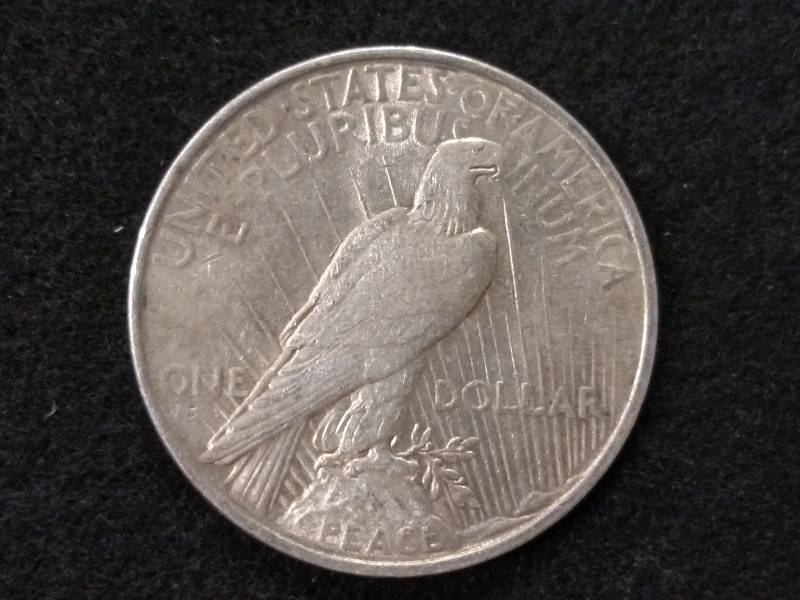 lot 59 image: 1922 Peace Silver Dollar...