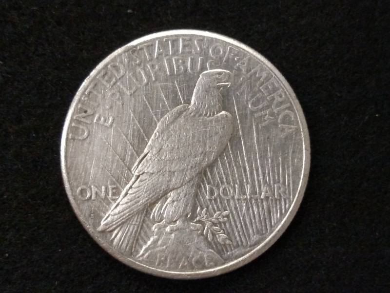 lot 63 image: 1922 S Peace Silver Dollar...