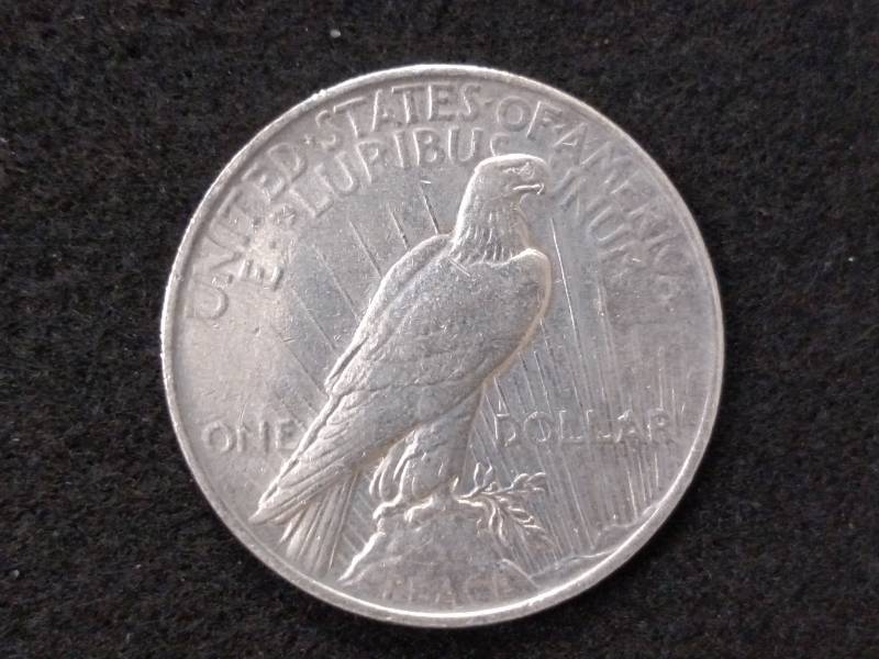 lot 66 image: 1923 Peace Silver Dollar...