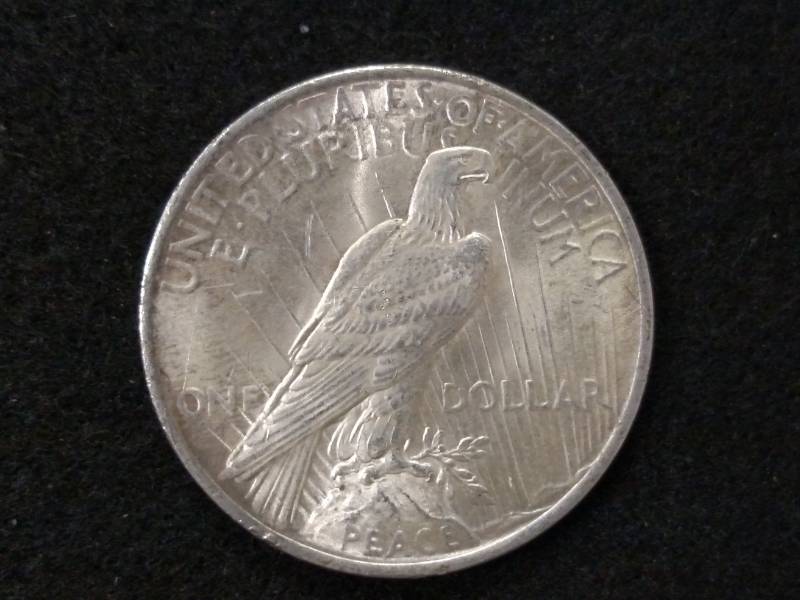 lot 67 image: 1923 Peace Silver Dollar...