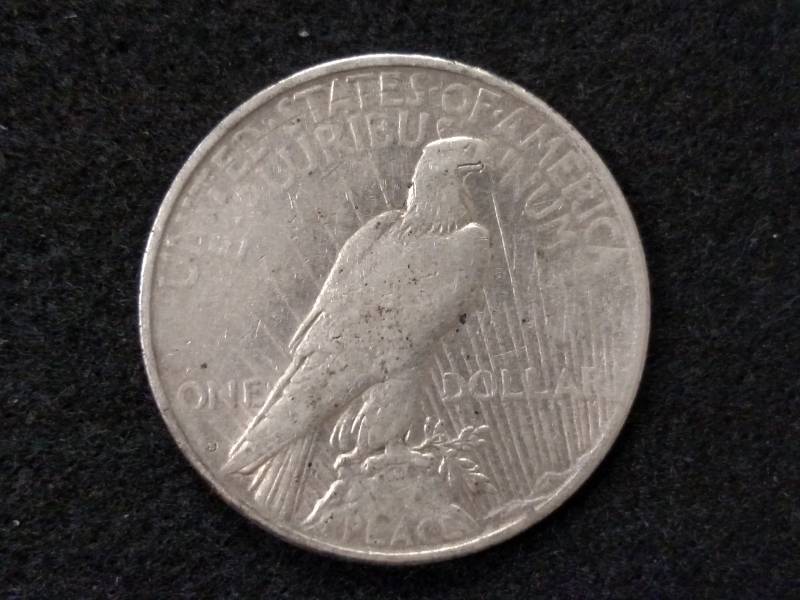 lot 70 image: 1923 S Peace Silver Dollar...