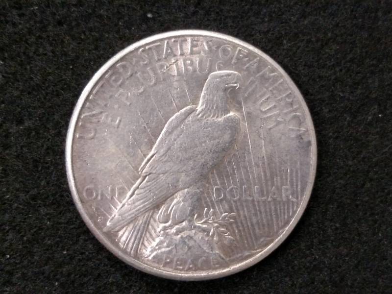 lot 72 image: 1923 S Peace Silver Dollar...