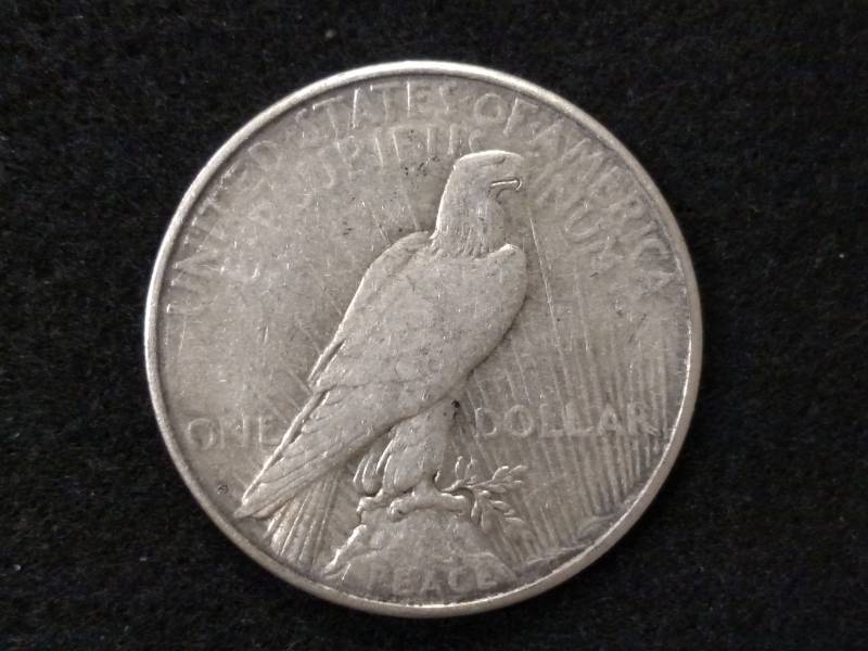 lot 73 image: 1923 S Peace Silver Dollar...