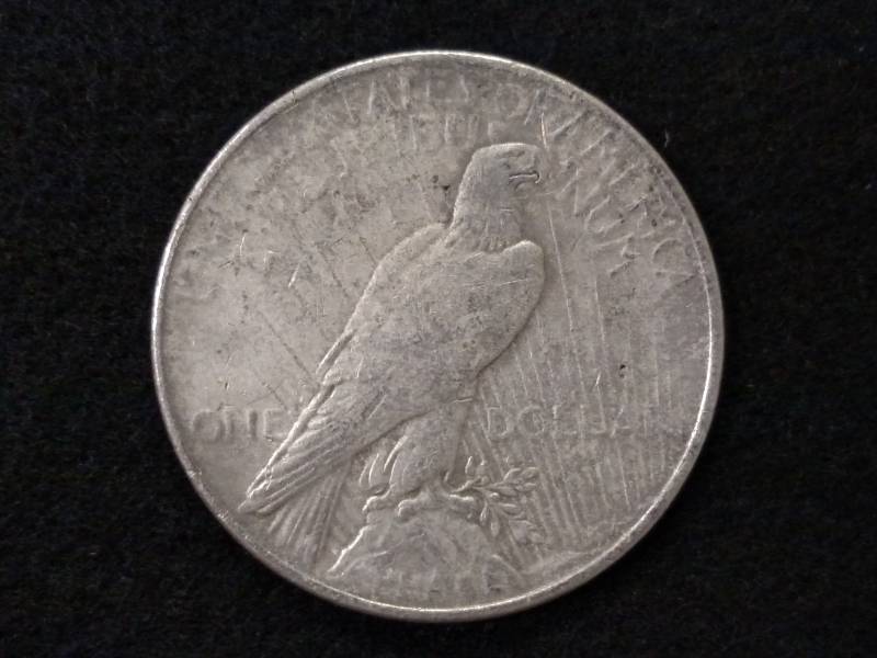 lot 81 image: 1925 Peace Silver Dollar...