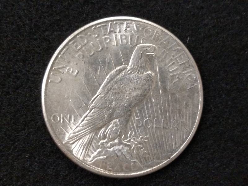 lot 85 image: 1926 S High Grade Peace Silver Doll...