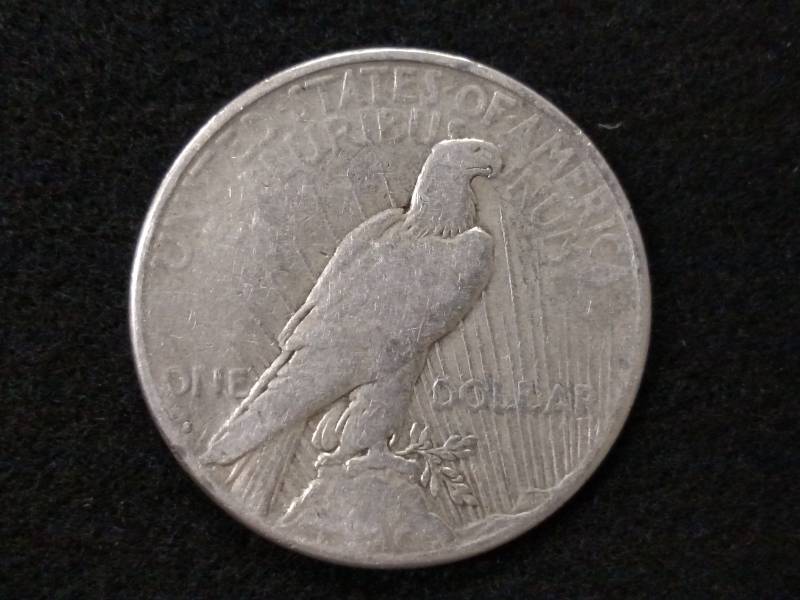 lot 90 image: 1934 S Peace Silver Dollar...
