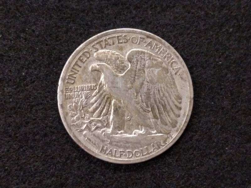 lot 106 image: 1920 S Walking Liberty Silver Half ...