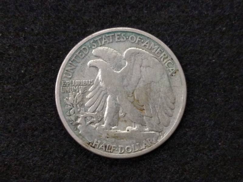 lot 107 image: 1923 S Walking Liberty Silver Half ...