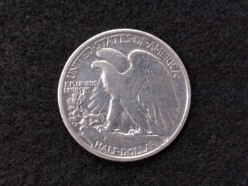 lot 116 image: 1936 D Walking Liberty Silver Half ...