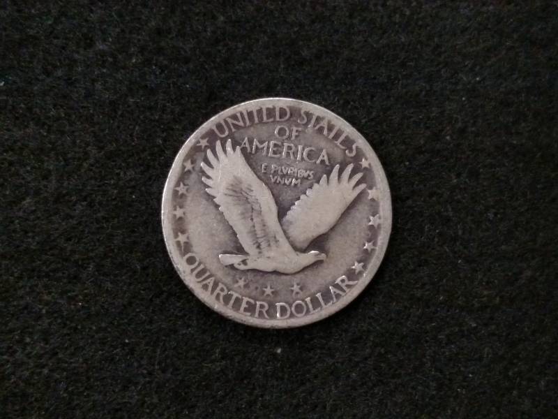 lot 135 image: 1930 Standing Liberty Silver Quarte...