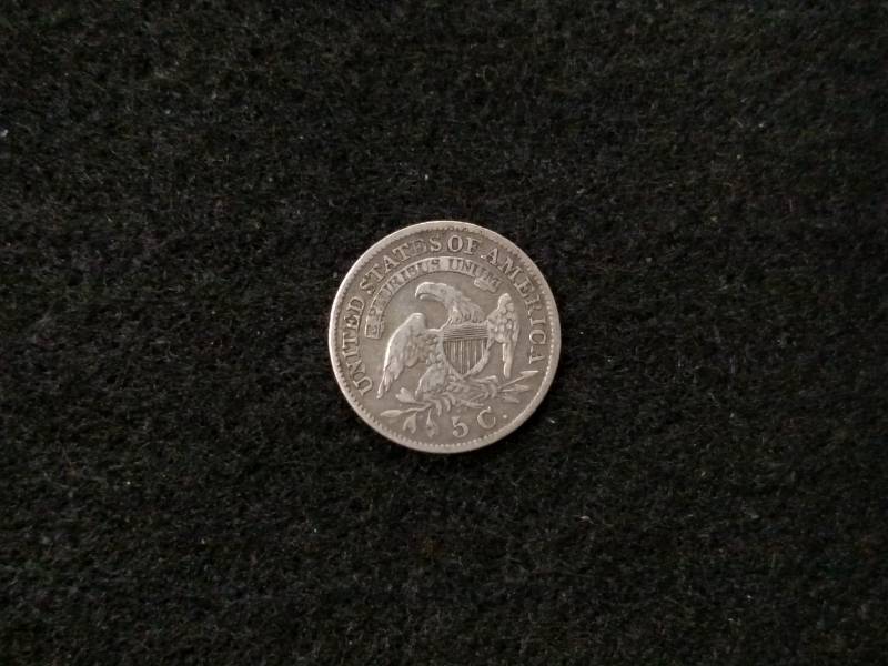 lot 138 image: 1830 Bust Silver Half Dime...