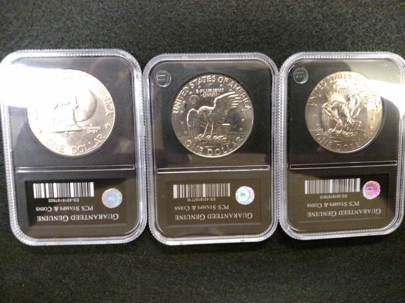 lot 154 image: 1976, 1977, & 1978 D PCS Uncirculat...