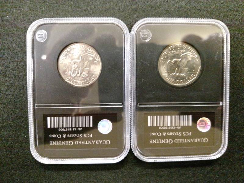 lot 155 image: 1979 D & 1980 S PCS Uncirculated Su...