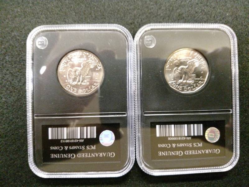 lot 156 image: 1981 D & 1999 P PCS Uncirculated Su...